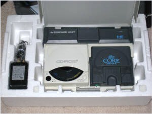 NEC PC Engine CD-ROM2 with Core Grafx