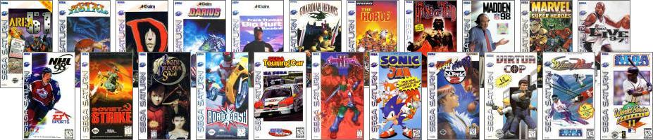 Sega Saturn Games